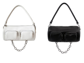 chain bucket bag