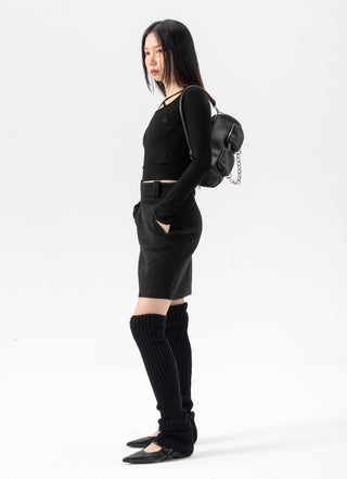 chain bucket bag