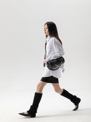 chain bucket bag
