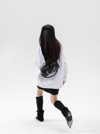 chain bucket bag