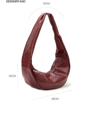 red wax croissant