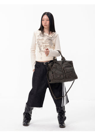 washed commuter Bag