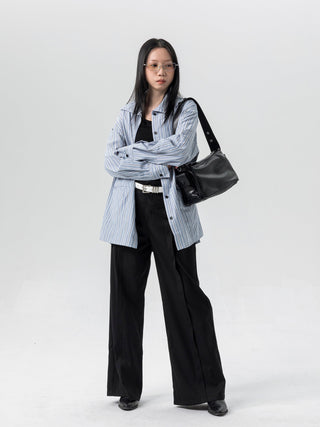 silver square bag