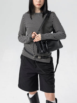 silver square bag