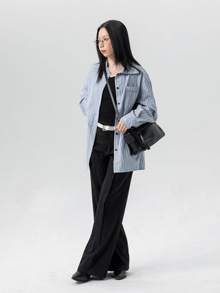 silver square bag