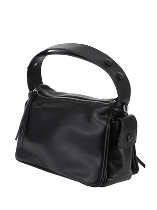 silver square bag