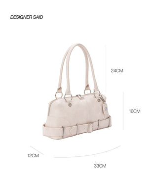 leather ring bag