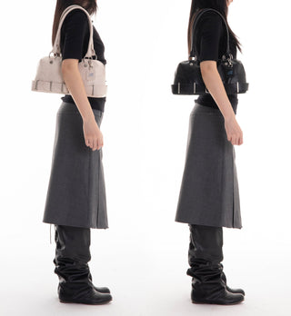 leather ring bag