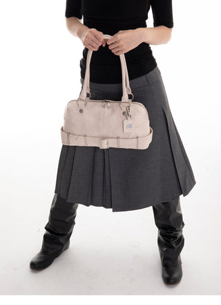 leather ring bag