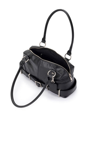leather ring bag