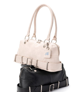 leather ring bag