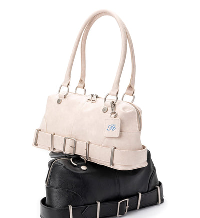 leather ring bag