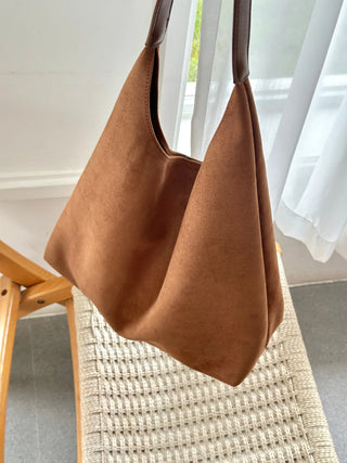 suede shoulder bag