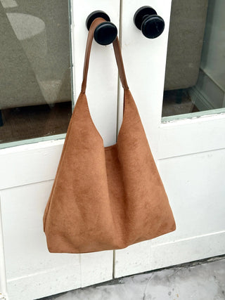 suede shoulder bag