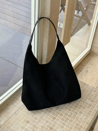 suede shoulder bag