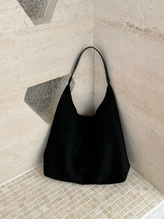 suede shoulder bag