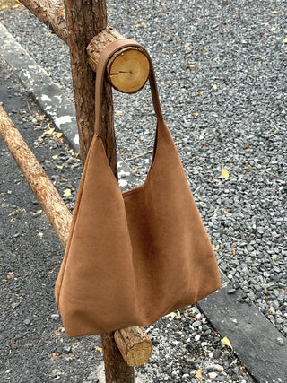 suede shoulder bag