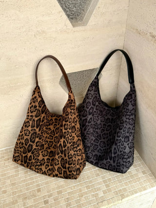 leopard print tote