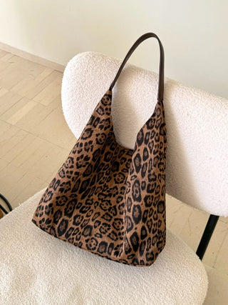 leopard print tote