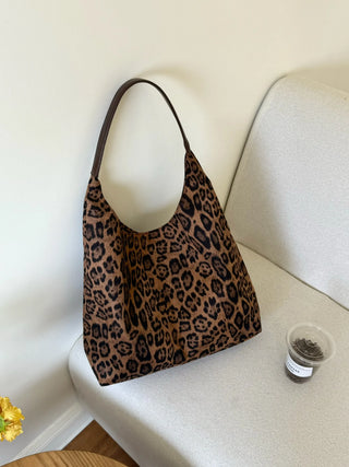 leopard print tote