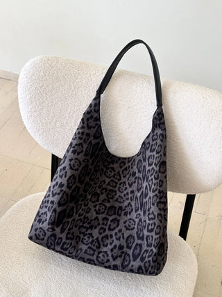 leopard print tote