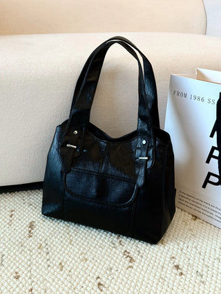 minimalist shoulder tote