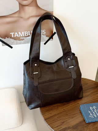 minimalist shoulder tote