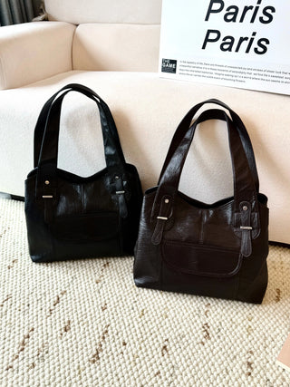 minimalist shoulder tote