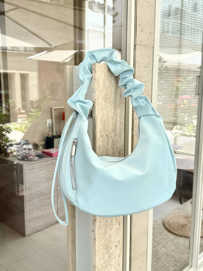 pleated cloud bag