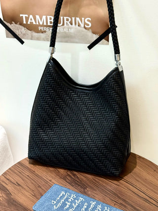 woven handbag