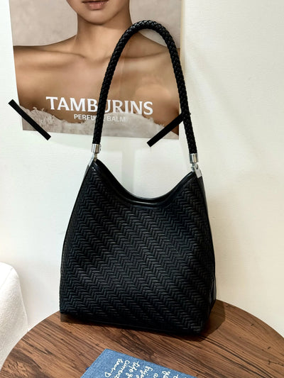 woven handbag