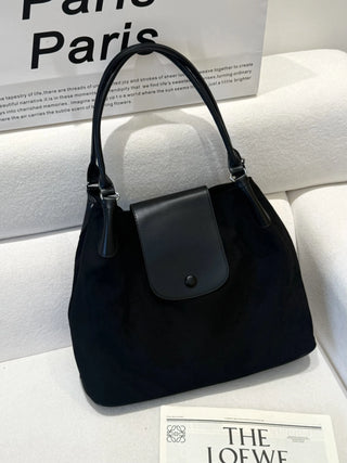 velvet shoulder bag