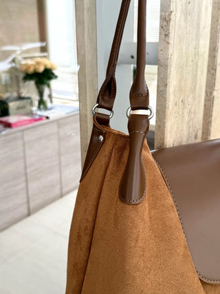 velvet shoulder bag