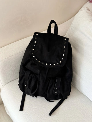 velvet backpack