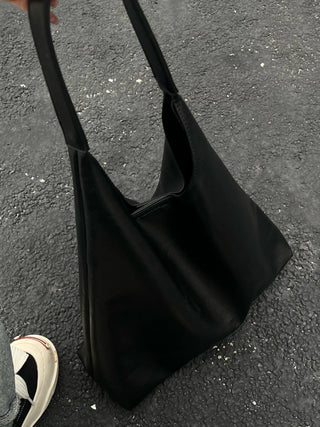 soft leather tote