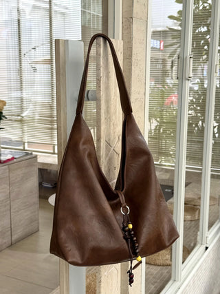 textured shoulder bag