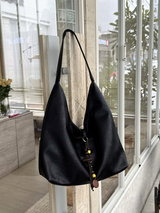 textured shoulder bag