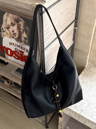 textured shoulder bag