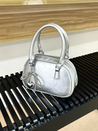 silver bowling bag