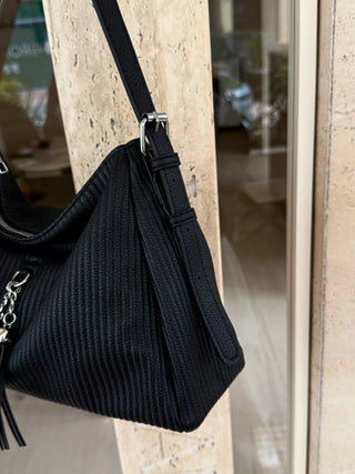 tassel shoulder bag