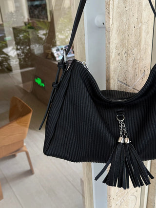 tassel shoulder bag