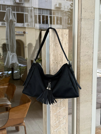 tassel shoulder bag