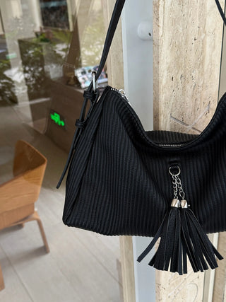 tassel shoulder bag