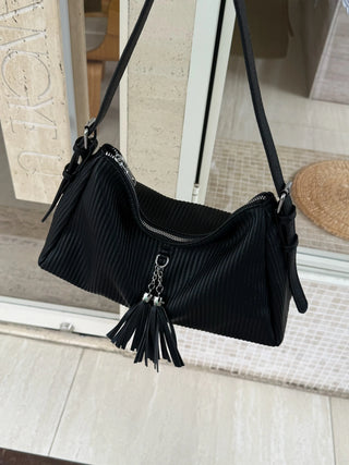 tassel shoulder bag
