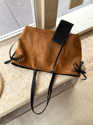 velvet shoulder bag