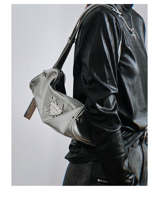 Thorn Heart Baguette Bag