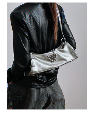 Thorn Heart Baguette Bag