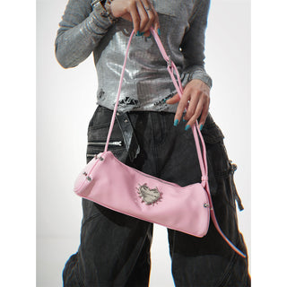 Thorn Heart Baguette Bag