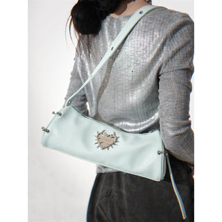 Thorn Heart Baguette Bag