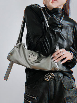 Thorn Heart Baguette Bag
